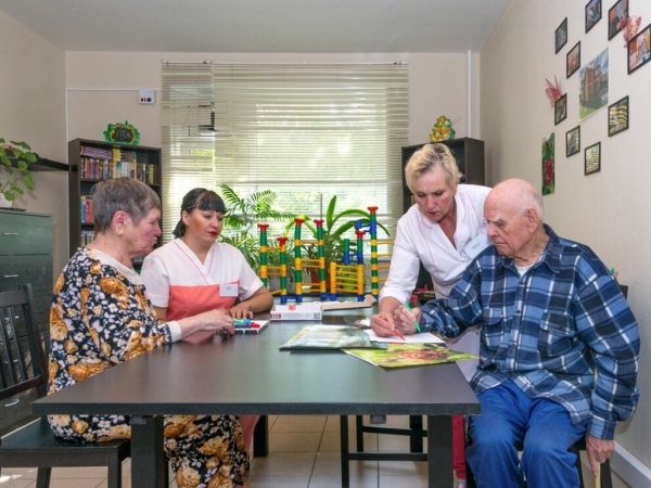 постояльцы дома Нагатино пансионат для пожилых