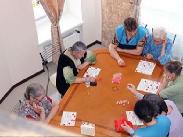 постояльцы дома Частный пансионат для престарелых в Звенигороде