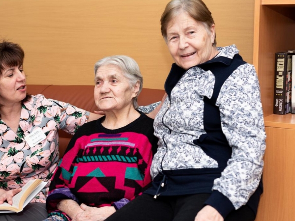 постояльцы дома Пансионат для пожилых людей Люберцы