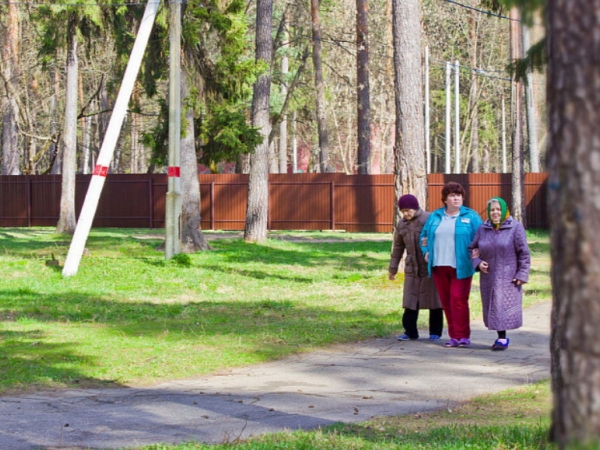 сад для прогулки Малаховка - пансионат для престарелых